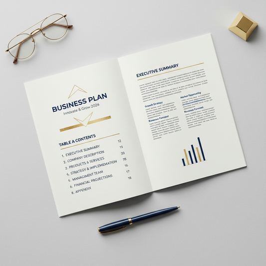 Ultimate Business Plan Template preview